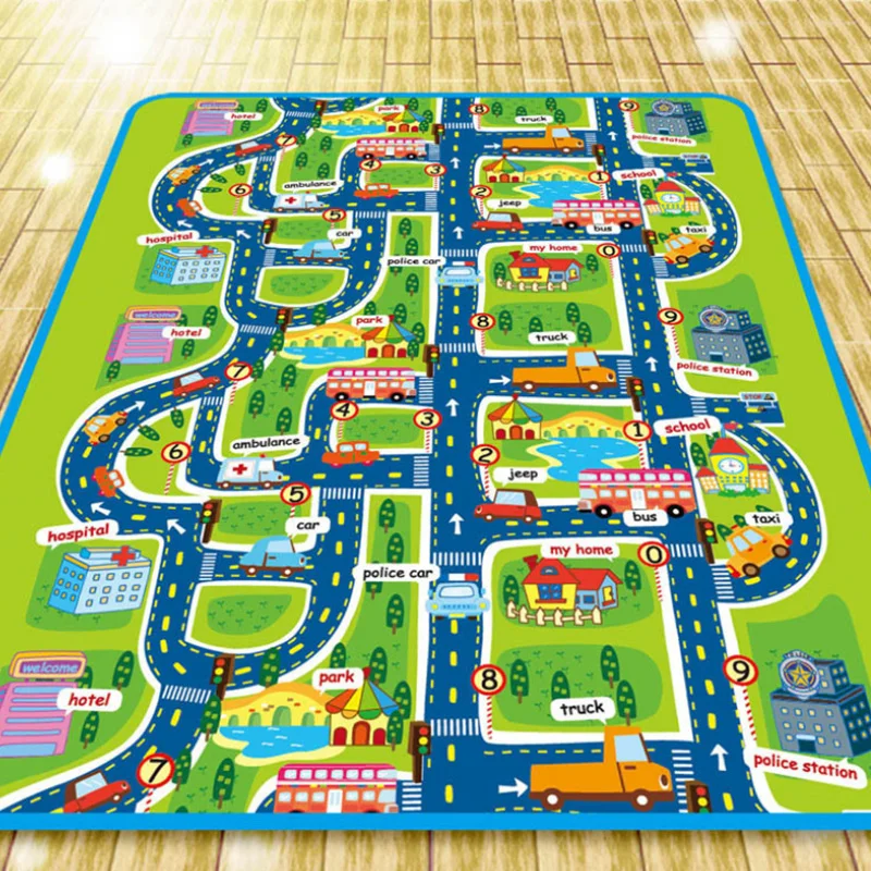 Детский игровой коврик, игрушки для детей, Детский коврик, игровой коврик, развивающий коврик, ПЭ хлопок, пазлы, пена, игровой коврик, 200 см x 160 см x 5 мм