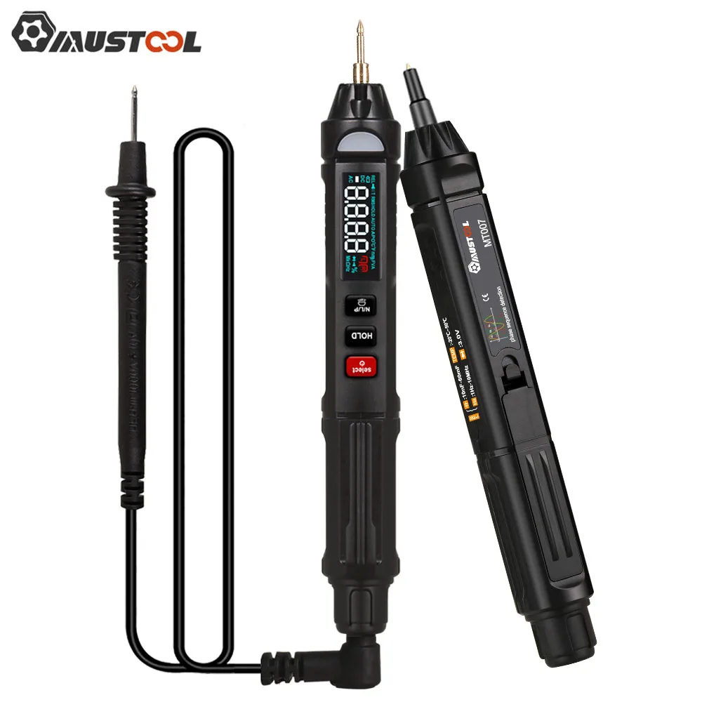 MUSTOOL MT007Pro/ MT007 Pen Shape Digital Multimeter Test Lead Normal ...