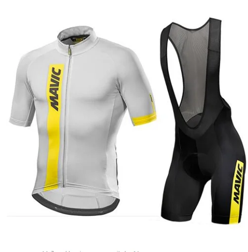 Mavic Radtrikot Sommer Team Kurzarm Radfahren Набор велосипедов Bekleidung Ropa Ciclismo Radfahren Kleidung Sport Anzug