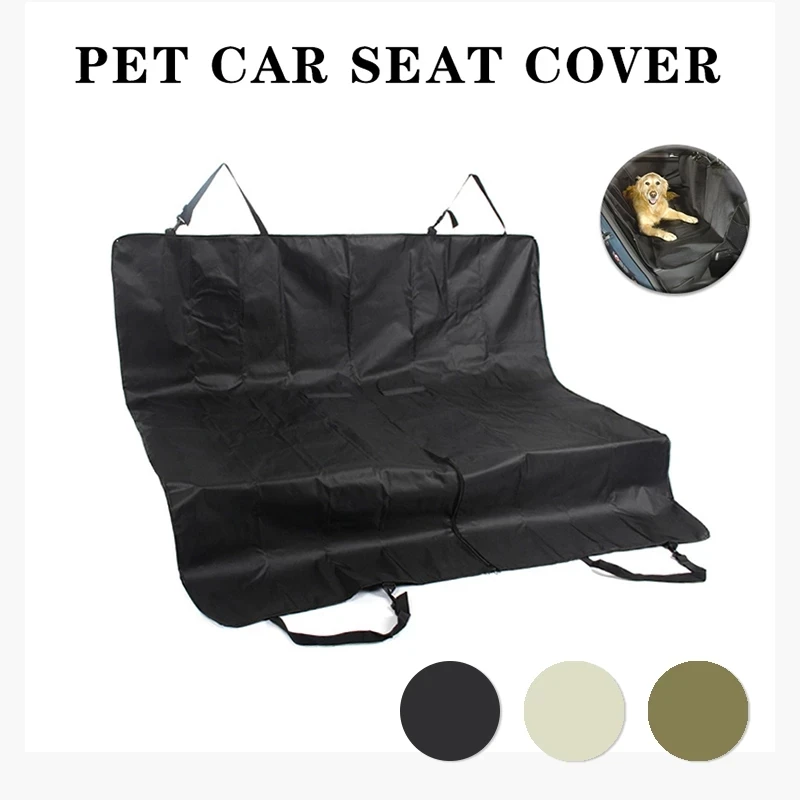 Dog Car Seat Cover Waterproof Rear Back Dog Car Carrier Seat Cover Mats