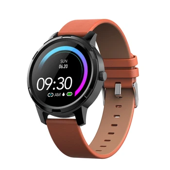 

1.3 inch Round Full Touch Screen Fitness Tracker Smart Watch Call Information Reminder Multiple Dials Men Women Sleep Monitoring