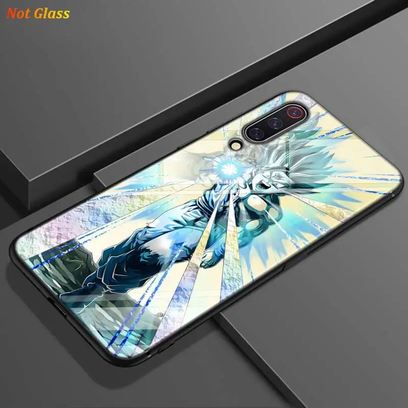 Black Cover Dragon Ball Z Goku for Xiaomi Mi A1 A2 A3 5X 6X 6 8 9 Lite CC9 F1 9T 9TPro Play Glossy Phone Case - Цвет: Style 06