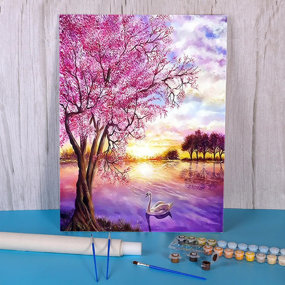 Überrascht sein allmählich Hass paisajes para pintar en cuadro
