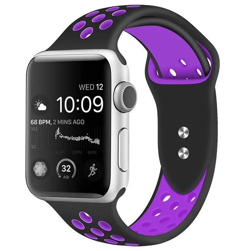 Ремешок для apple watch Группа apple watch группа 4 3 iwatch 42 мм 38 44 40 pulseira браслет Ремешки для умных часов интимные аксессуары петли