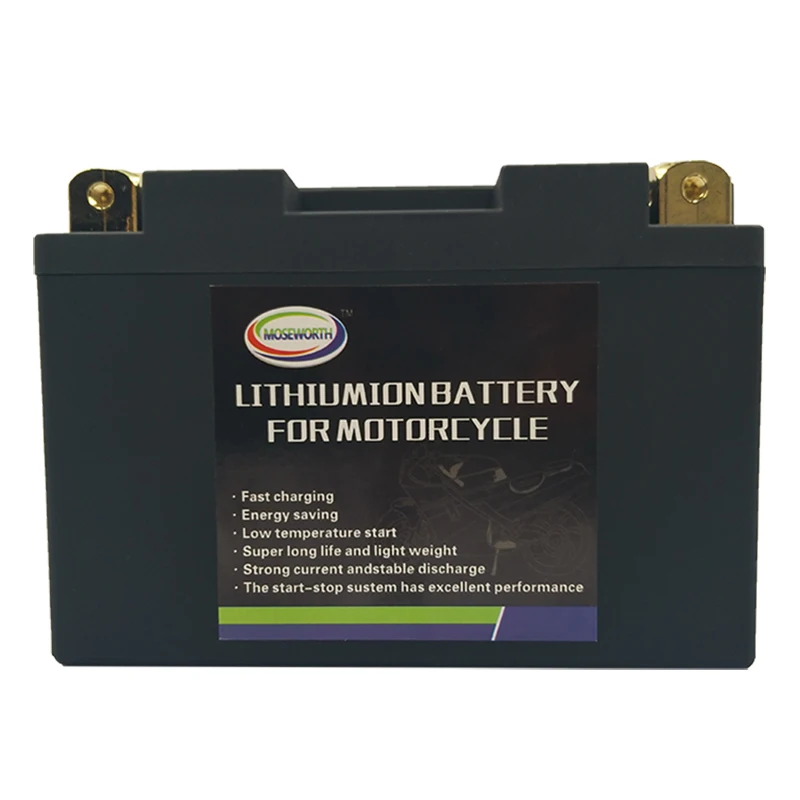9B-4 12V 9AH батарея мотоцикла LiFePO4 Fe 350CCA Размер 150x69x105mm Bulit-in BMS защита напряжения литий-фосфат ионный аккумулятор
