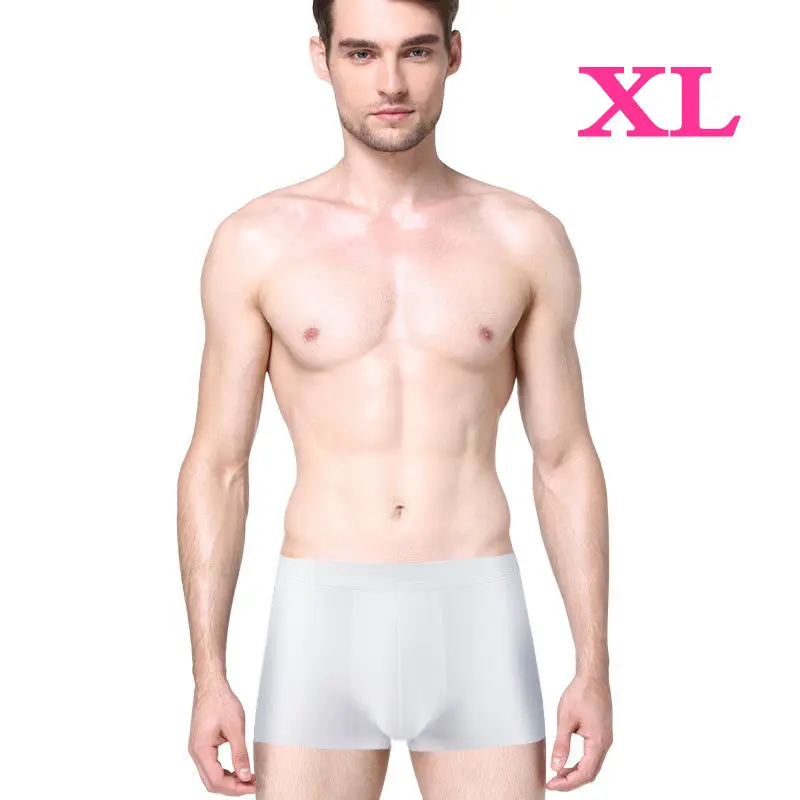 3pcs White XL 3 шт./лот Xiaomi Mijia бесшовное Мужское нижнее белье 3D удобные мягкие сексуальные мужские трусы-боксеры UInderpants быстросохнущие дышащие трусы - Цвет: 3pcs White XL