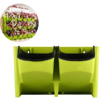 

Creative Vertical Garden Wall Planter Living Background Wall Pot Wall Mount for Indoor Outdoor Living Hall Balcony Garden Mall O