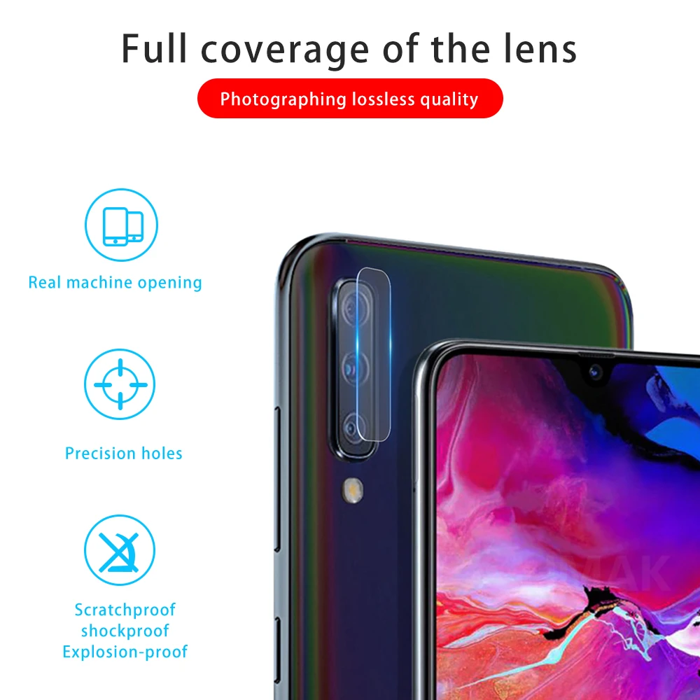 

9D Camera Glass For Samsung Galaxy S10 Plus S10e A70 A50 A30 A20 Protective Glass For Samsung A 50 70 30 Back Camera Lens
