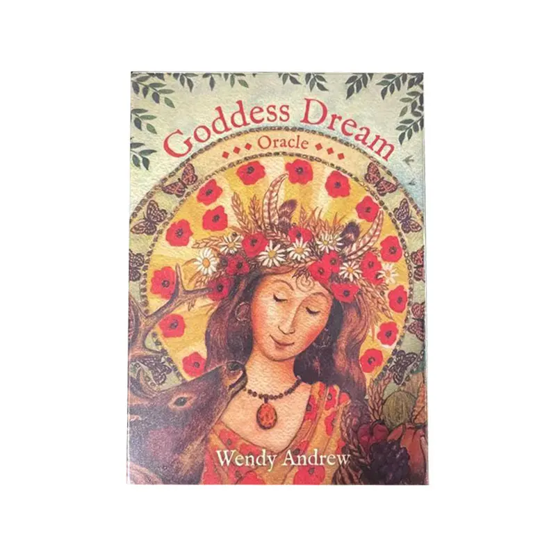 Cartas de oráculo de ensueño de diosa, juego de mesa, idioma inglés, adivinación, principiantes, Alma de espíritu