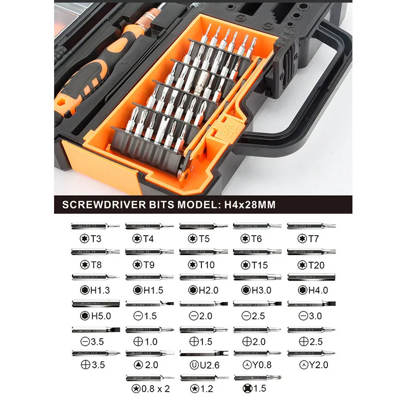 Mt46 Mini Multi-Function Diy Set,Can Be Used To Repair Glasses, Hard Drives, Razors, Game Consoles, Mobile Phones, Computers, Et