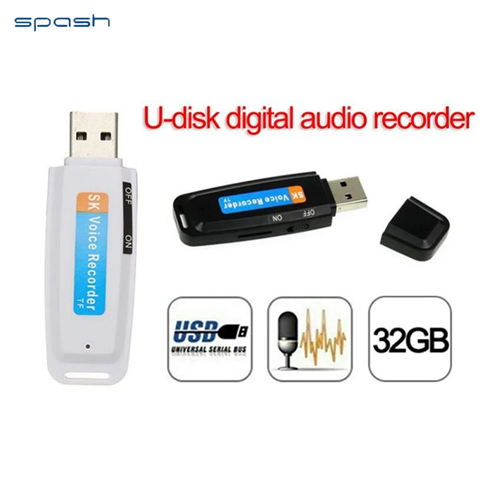 Цифровой диктофон Pen USB Профессиональный портативный Диктофон Запись аудио