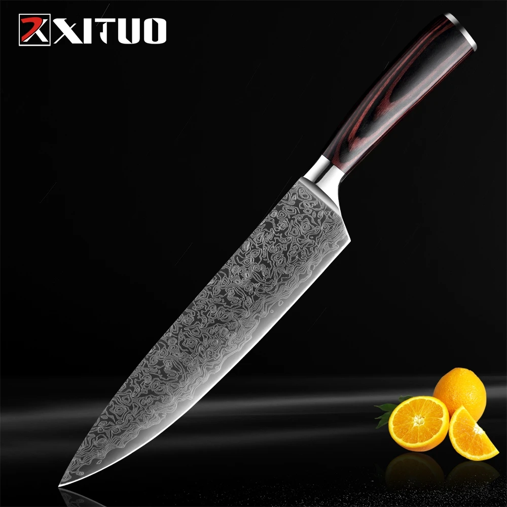 Japanese Chef Knives Meat Cleaver Vegetable Knife  Xituo 8 Inch Japanese  Knives - Kitchen Knives - Aliexpress