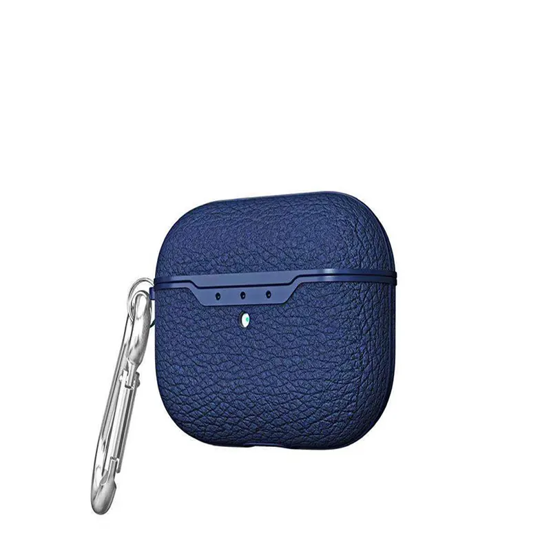 AirPods Pro Navy Индивидуальный Портативный чехол для наушников для Airpods Pro 3 водонепроницаемый тонкий дизайн Bluetooth чехол для наушников для Apple Air Pods - Цвет: AirPods Pro Navy