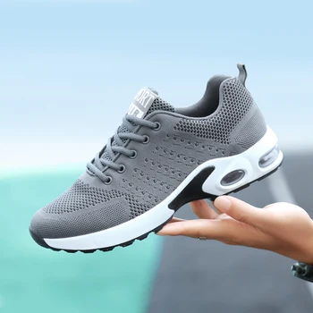 

ROMMEDAL couple air cushion sneakers men women spring autumn outdoor running shoes sport training breathable male casual shoes