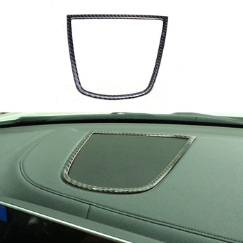 

car accessories 100% Carbon Fiber Center Dashboard Speaker Frame Cover Trim For BMW X6 F16 2015-2017 & X5 F15 2014-2017