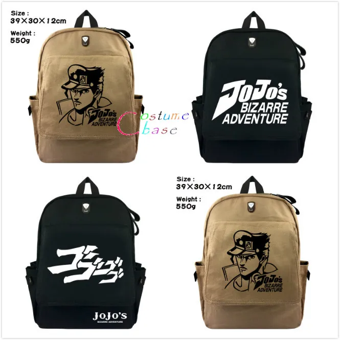 

Anime JoJo's Bizarre Adventure Cosplay Killer Queen Backpack Shoulder Travel School Bag Bookbag Laptop