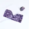 Natural Amethyst Jade Eye Mask Jade Roller Massager Gouache Scraper Set Cold Therapy Eye Mask Face Skin Care Massage Tools 3