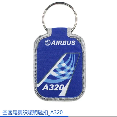 Логотип Аэробус синий воздушно-хвост подарочная упаковка A320 A330 A340 A350 A380 ярлык для багажной сумки подарок для полетов экипаж, пилот - Цвет: A320