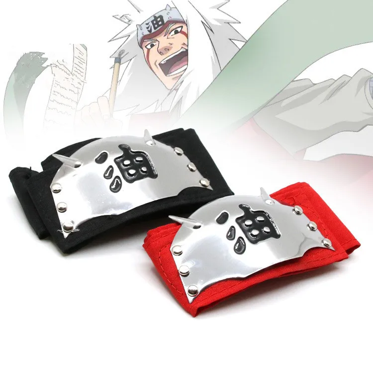 Аниме Konoha Hokage ниндзя Jiraiya Akatsuki Боль Косплей Реквизит Hatake Какаси повязка на голову