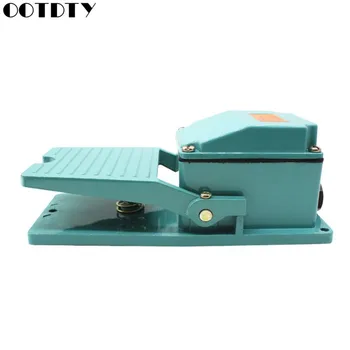 

AC 250V 15A 1NO 1NC Momentary Pedal Foot Switch Anti-slip Controller Treadle Switch TFS-402