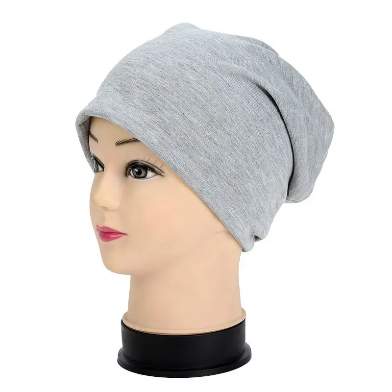  - Stylish Winter Warm Hat for Women Casual Stacking Knitted Bonnet Cap Men Hats Solid Color Hip Hop Skullies Unisex Female Beanies
