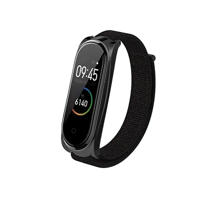 Mi Band 4 ремешок капроновые, силиконовые браслет для Xiaomi mi Band 3 ремешок совместимый браслет mi band 3 Smart band Pulseira mi band4 - Цвет: Color 5