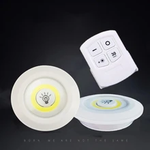 Диммируемая светодиодная подсветка под шкаф на батарейках COB светодиодный шайба светильник s шкафы светильник с пультом дистанционного управления для гардероба кухни и т. д