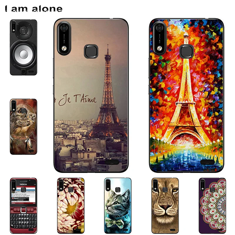 Сумка для телефона I am alone для Infinix Hot 7X624 6,2 дюймов Мягкий ТПУ модные чехлы для мобильных телефонов Infinix Hot 7X624