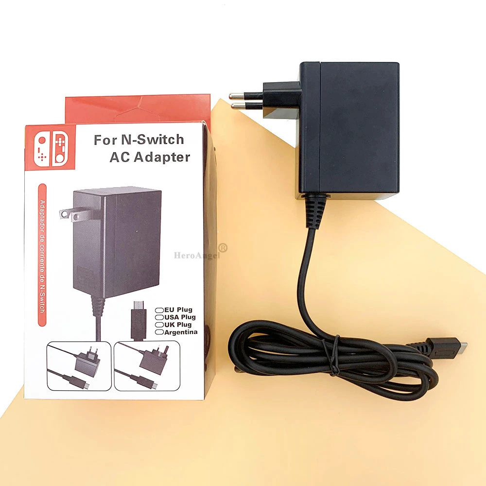 Ac Adapter Charger For Nintendo Switch Power Supply 15v 2 6a Fast Charging Kit For Switch Dock Switch Lite And Pro Controller Accessories Aliexpress