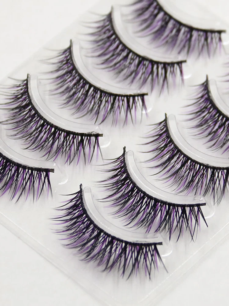 Pure handmade eye makeup false eyelashes High quality charming Eyelash bundle Eye patch Eyelash extension Kabuki show dedicated