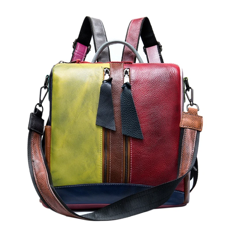 

JHD-Handbags Women's Leather Bag Women's Shoulder Bags Convertible Crossbody Bags for Women Messenger Bag Laides