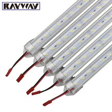 Светодиодный светильник для бара DC12V 50 см 36 светодиодный 7020 светодиодный с жесткой полосой светодиодный Флуоресцентный светильник энергосберегающая кухонная лампа алюминиевый профиль