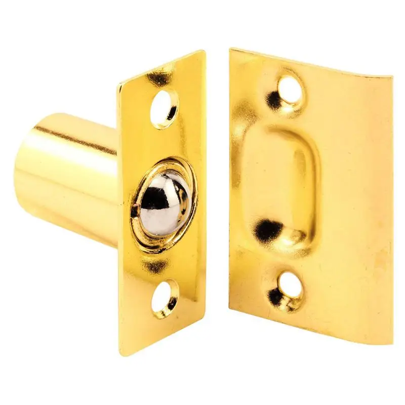 

Door stainless steel Adjustable Roller Ball Catch Latch copper w Screws