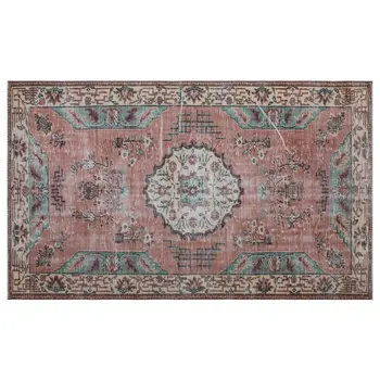 

Handmade Natural Vintage Turkish Area Rug 151x251 Cm-4'11''X8'3''