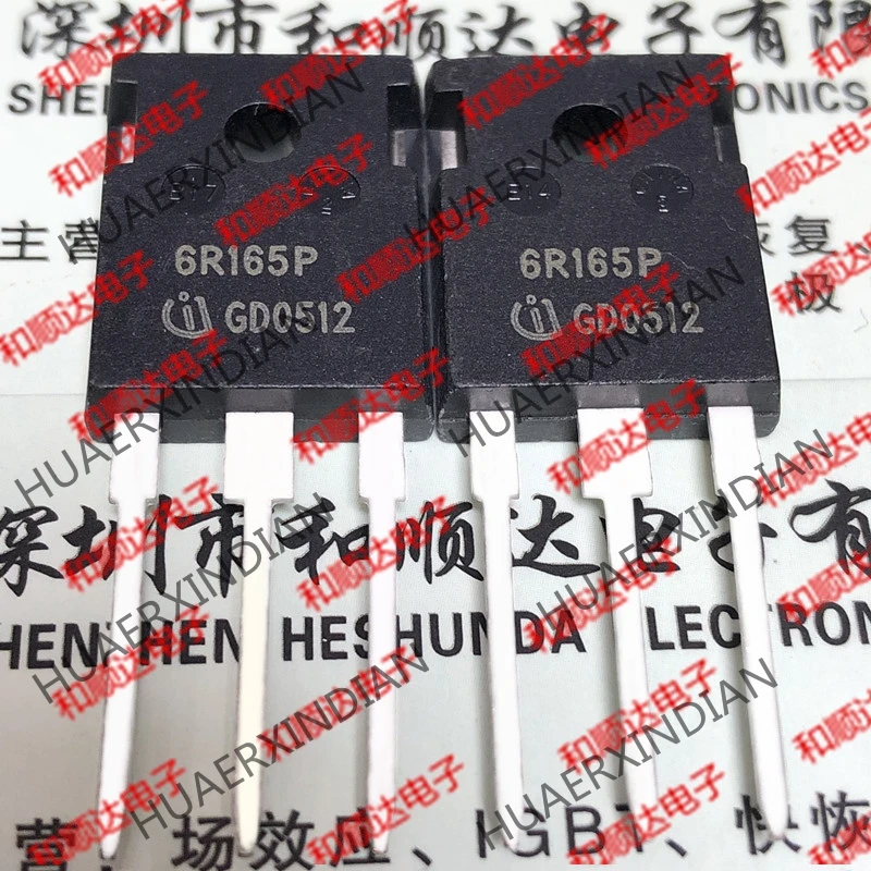5 шт., новые оригинальные кнопки 6R165P IPW60R165CP-247 650V 21A