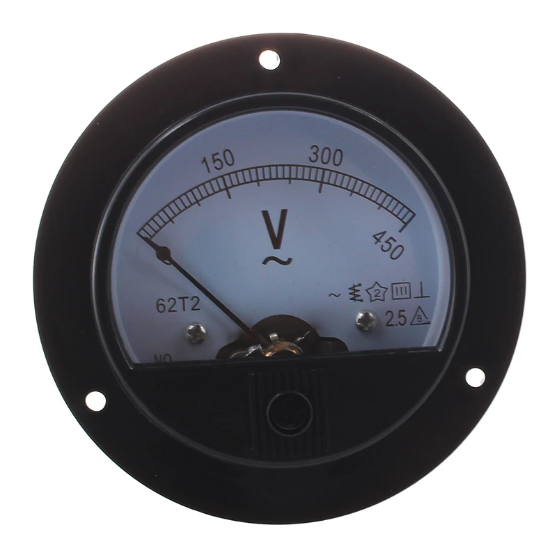 

Round ACH 0-450V voltage Volt Analog Panel Meter Voltmeter