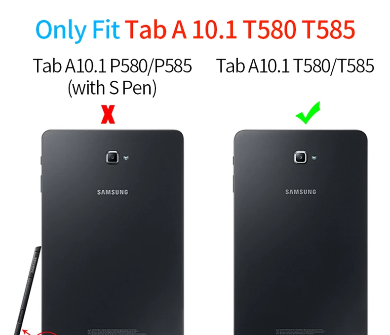 360 Вращающийся чехол для samsung Galaxy Tab A 10,1 T580 T585 чехол-подставка из искусственной кожи чехол для samsung Tab A6 10,1 T580N T580N