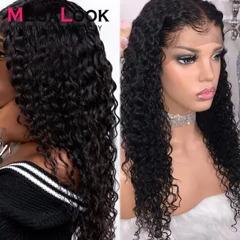 

Deep Wave Wig Lace Front Wig Frontal Wigs For Black Women 30 Inch Lace Front Short Wig Brazilian Hair Wigs 13x6 Lace Front Wig