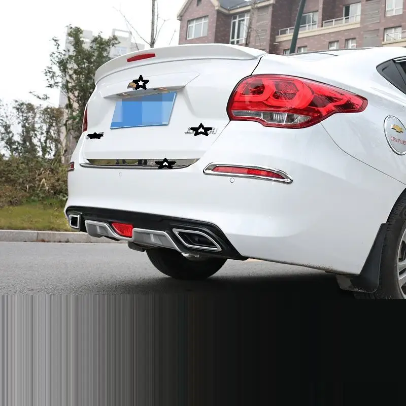 Automovil Внешние детали аксессуары молдинги Авто задний диффузор Тюнинг автомобиля Передние Губы бамперы 16 17 18 для Chevrolet кавалер