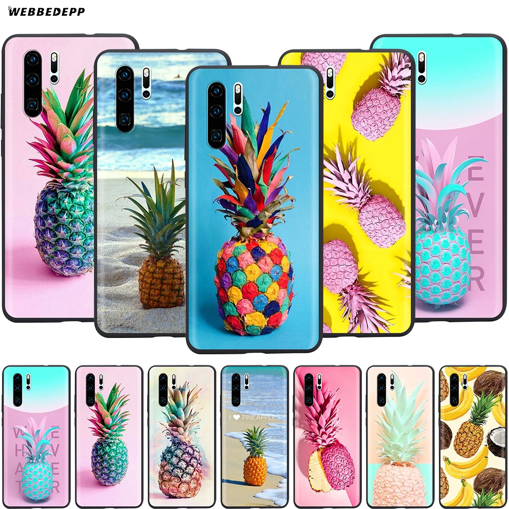 Webbedepp вкусные фрукта ананаса чехол для Huawei Mate 10 20 30 Nova 2i 2 3 3i 4 5i Y5 Y6 Y7 Y9 Pro Lite