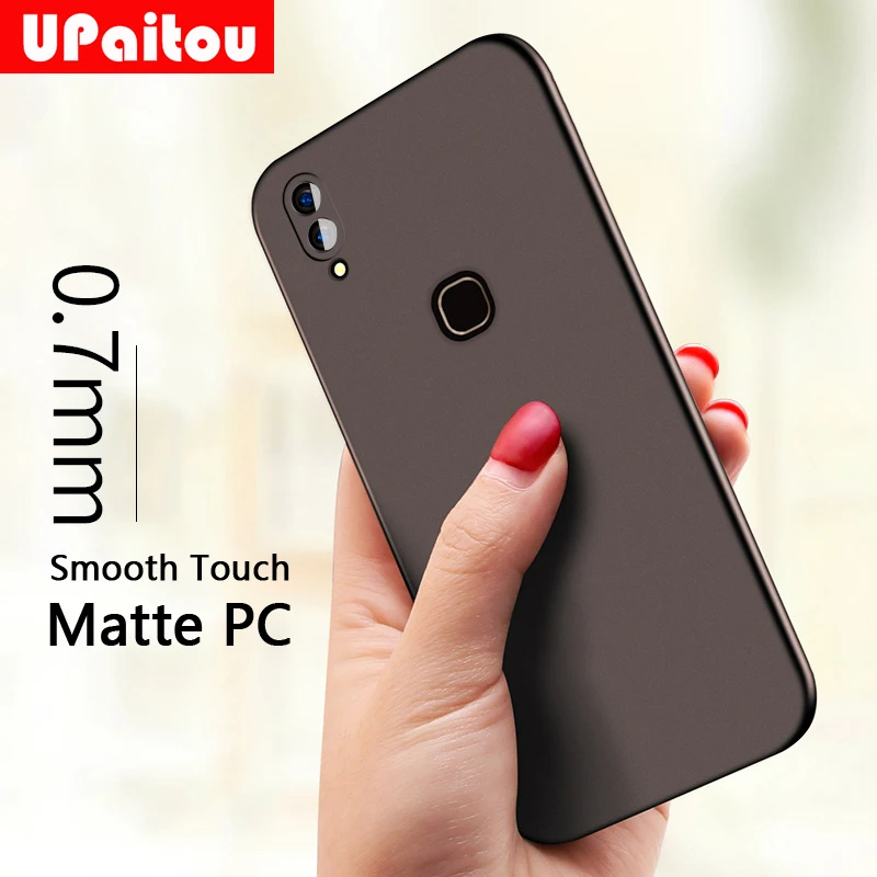 

UPaitou Hard Matte Case for VIVO V17 Neo Z5X Z3X Z1 Pro Z1i Lite V9 Youth V15 V11 Pro V11i Y85 Case 360 Cover PC Protection Case