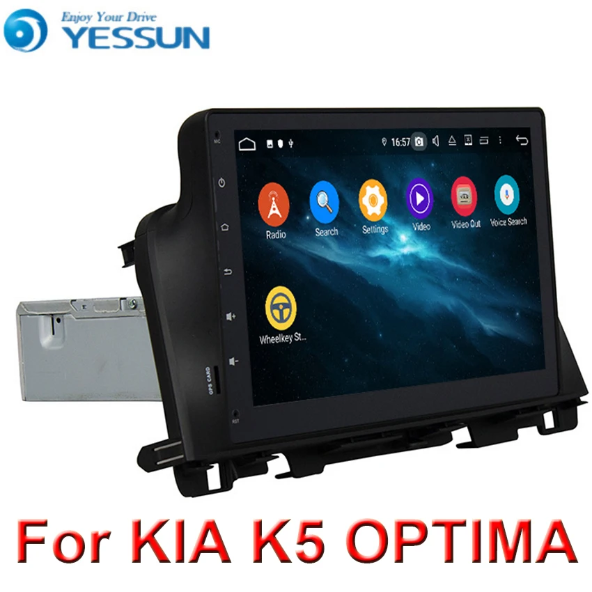 Android 9 автомобильный dvd-плеер gps навигация Мультимедиа для KIA optima K5 радио стерео bluetooth