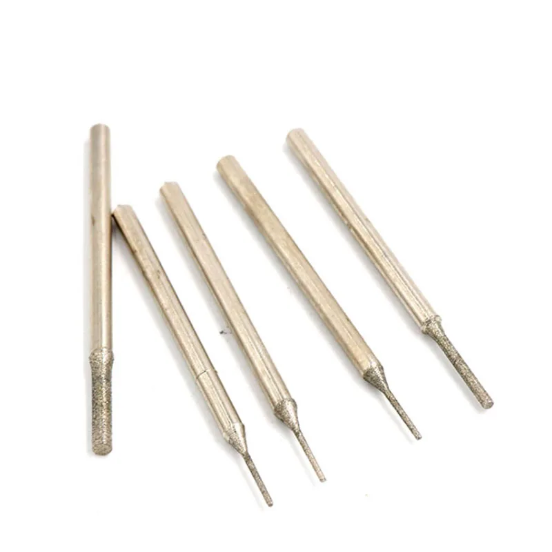 Drill Bit 0.3-2.5mm Diamond Coated 10Pcs