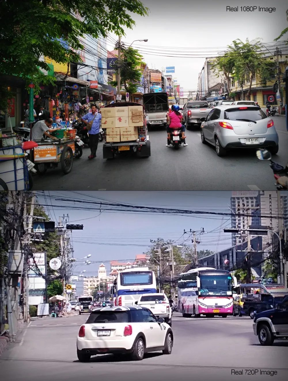 Allways Car DVR_HD-1080P VS 720P