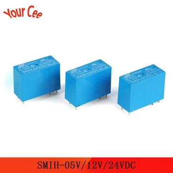 

2PCS SMIH-05VDC-SL-C SMIH-12VDC-SL-C SMIH-24VDC-SL-C 05 12 24 V Relays 250V 16A 6PIN A group of normally open