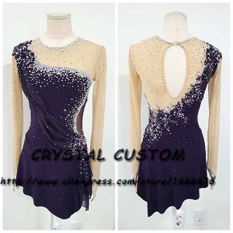 

Adult Figure Skating Dress New Brand Ice Skating Dresses Custom-made For Competition DR4864
