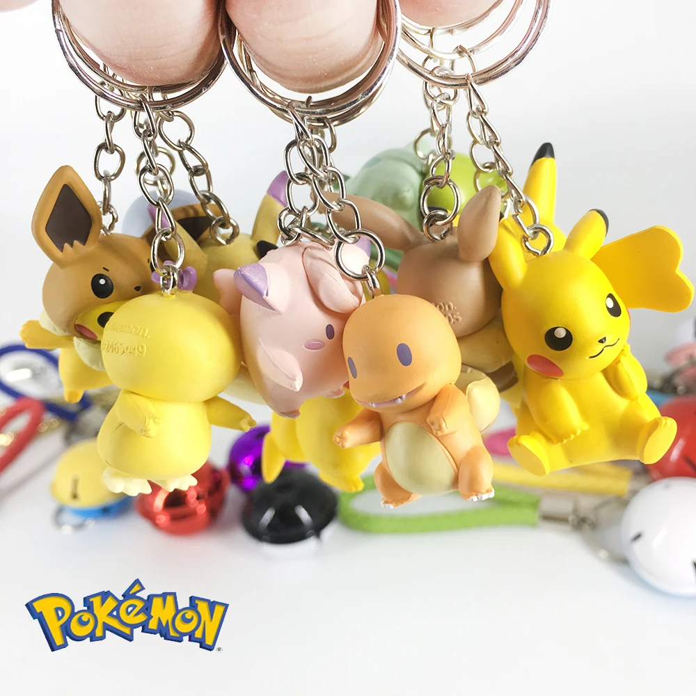 TAKARA TOMY DIY покемон брелок Пикачу экшн-фигурка Покемон эльф серия детская игрушка
