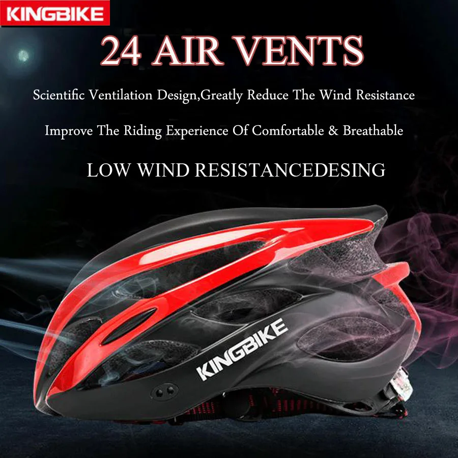 KINGBIKE сверхлегкий MTB велосипедный шлем CPSC& CE сертифицированный велосипедный шлем для верховой езды задний свет+ солнцезащитный козырек велосипедный шлем