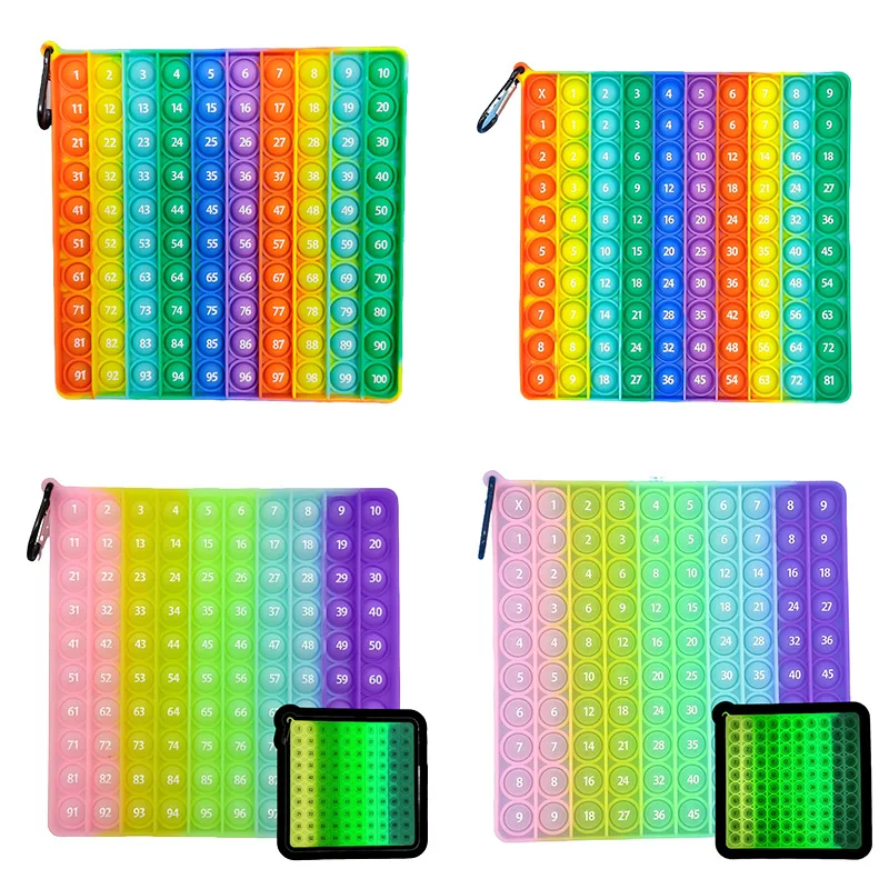 

Digital Multiplication Table Push Bubble Montessori Educational Math Toy Arithmetic Teaching Aids Toys for Kids Multiply Learn