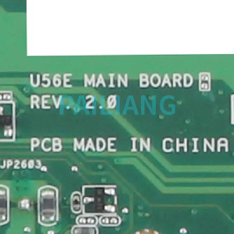 Parpailiang-placa-mãe para Laptop Asus U56e Placa Principal Interna Hm65 Ddr3 Teste hm Placa-mãe para notebook - Imagem 3